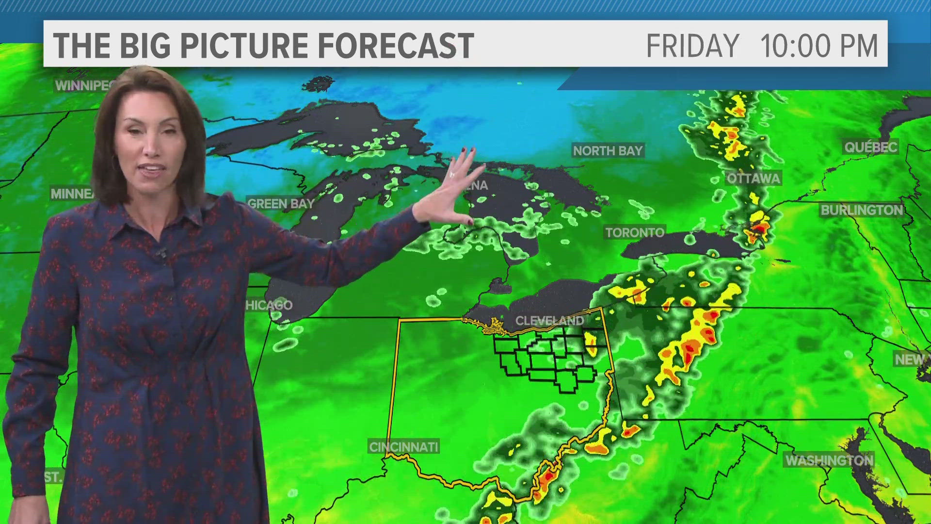 Ohio Weather Map Northeast Ohio Weather Forecast: Rain And Rumbles,