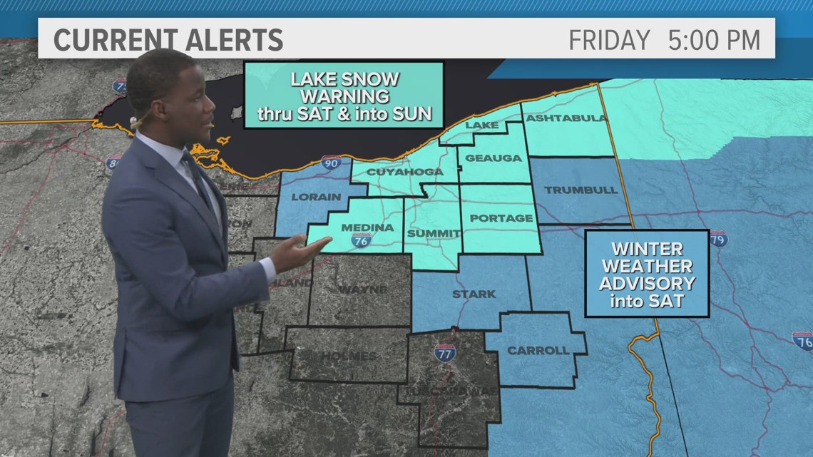 TEAM COVERAGE: Lake effect snow arrives in Northeast Ohio | wkyc.com