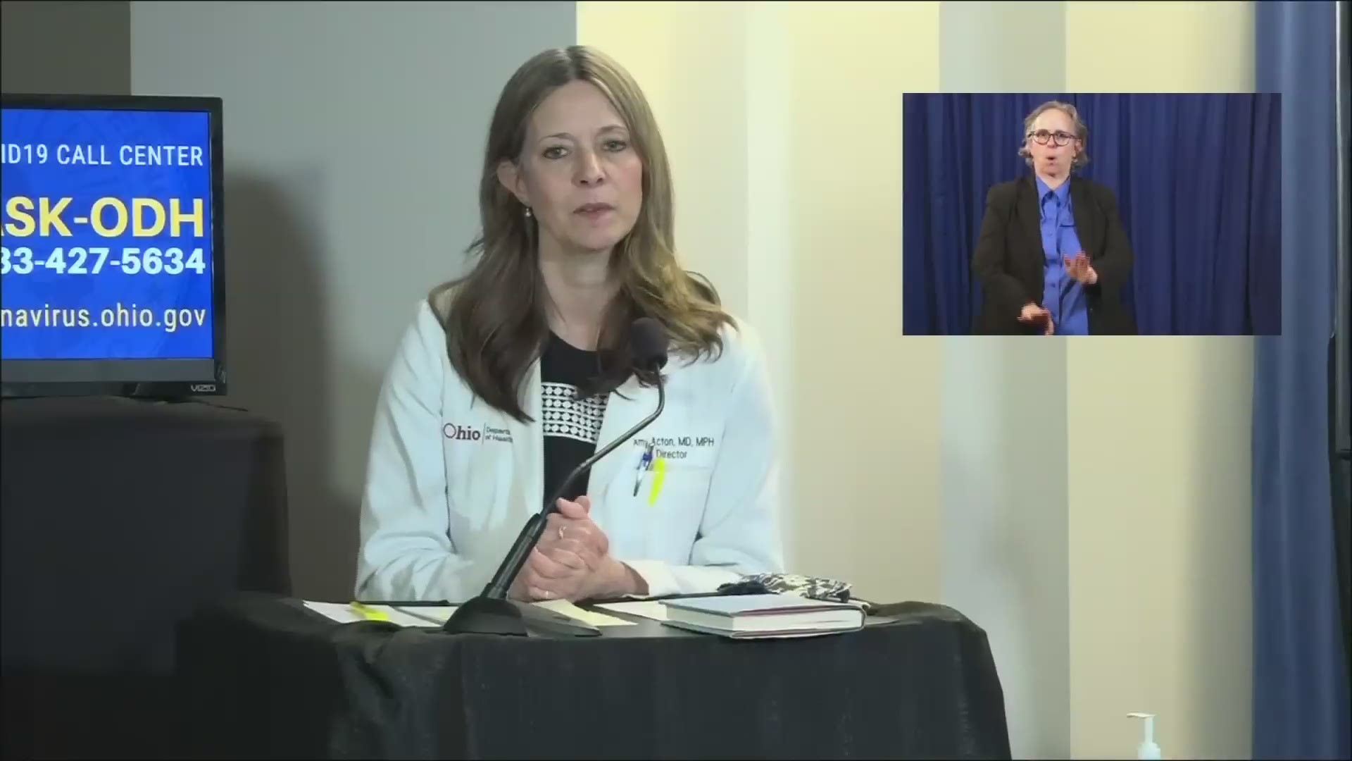 Ohio Governor Mike DeWine and Department of Health Director Dr. Amy Acton said that they expect coronavirus numbers to increase when the state's economy reopens.