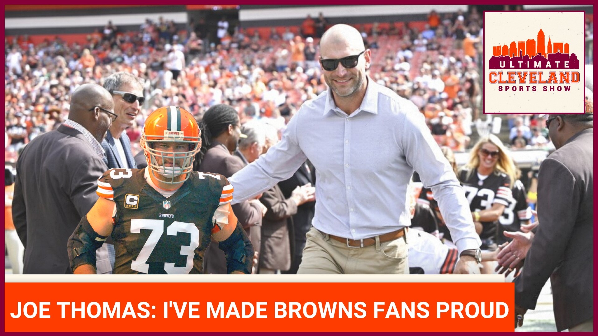 Joe Thomas joins UCSS and talks about how his making the HOF makes him happy he's made Browns' fans proud.