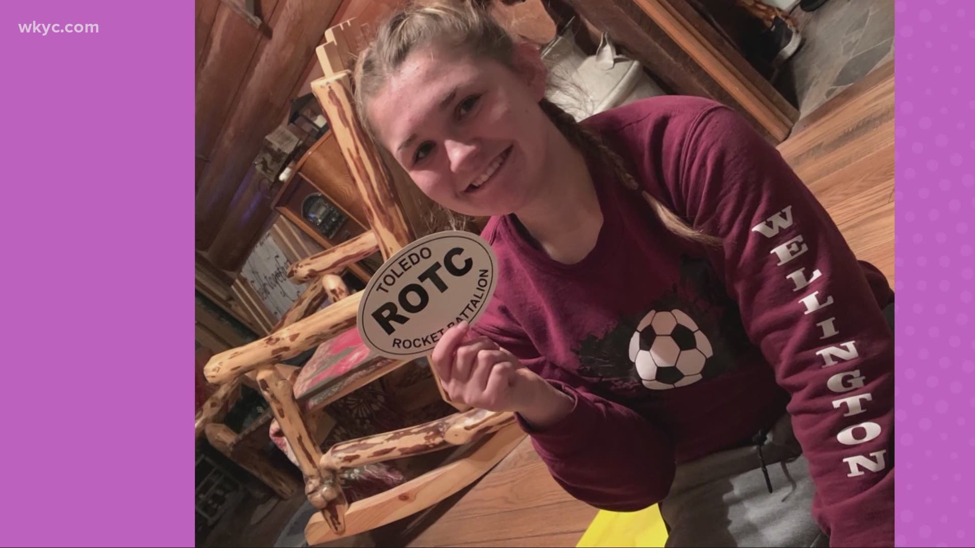 She was a history maker on the Wellington varsity football team, now she's living through history in college. Jim Donovan has an update on Grace Dudziak.