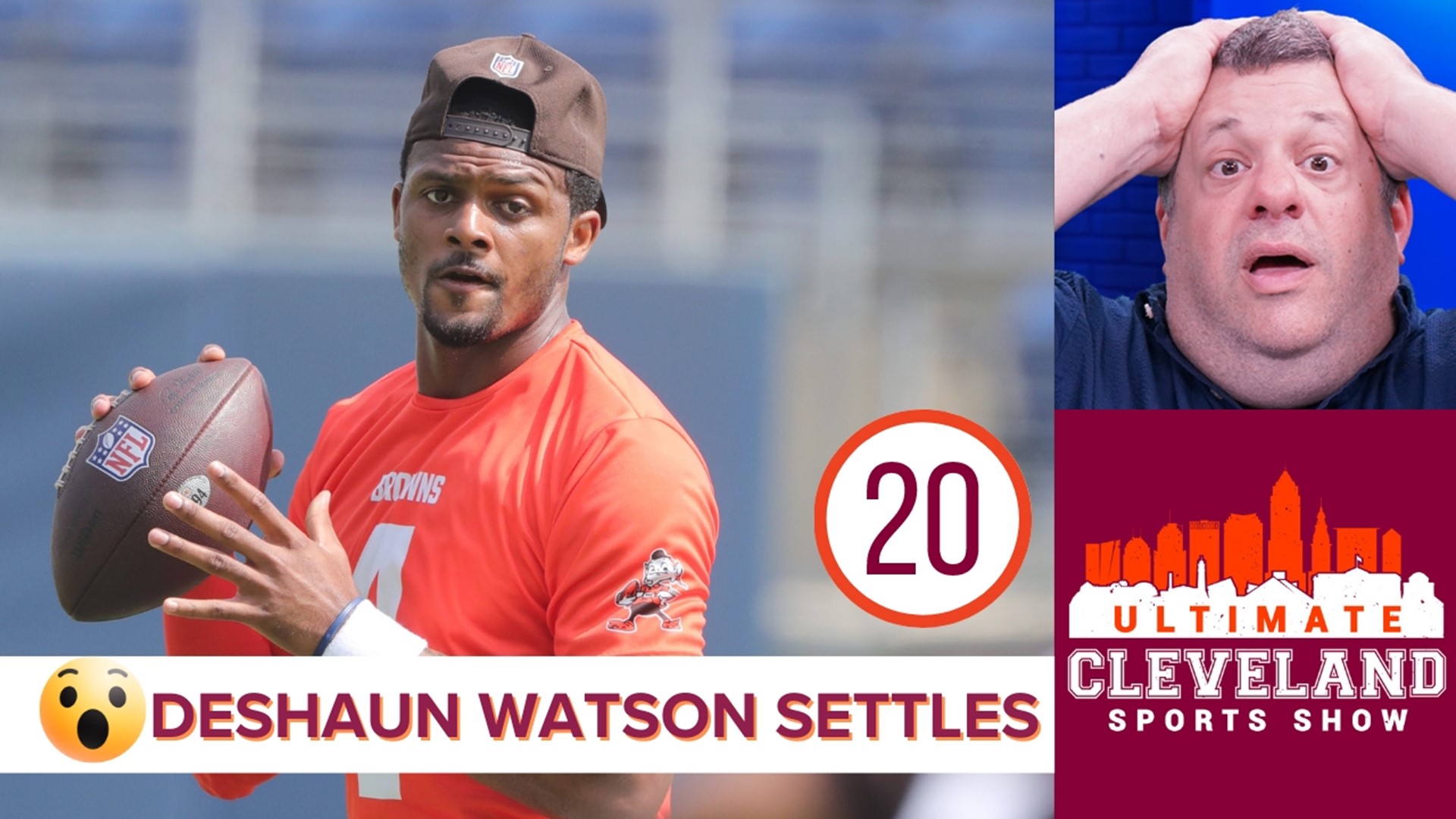 The guys react to the Deshaun Watson breaking news about all but 4 lawsuits being settled per Tony Buzbee.