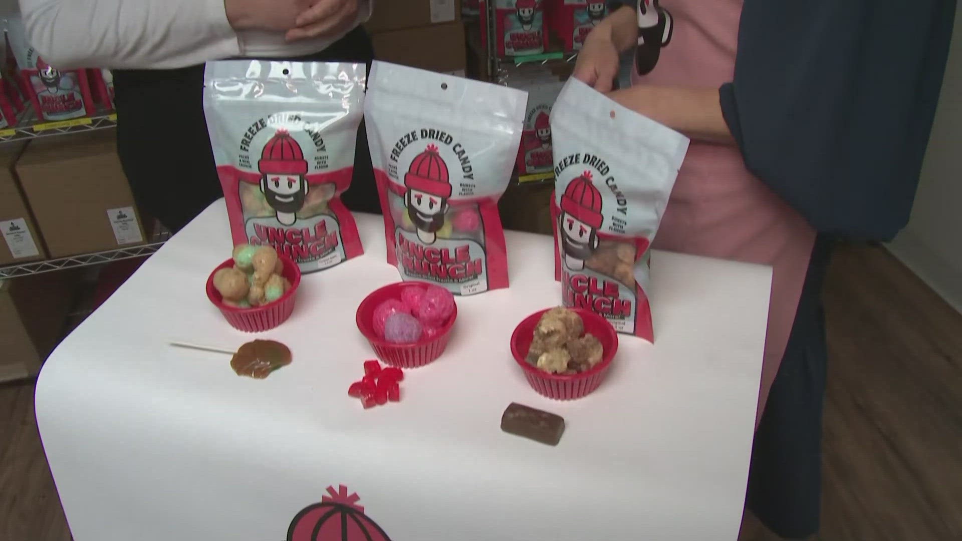 Air Heads and Nerd Rope are a few sweet treats so many of us grew up on.  Now, a local woman is putting a new twist on them with her freeze-dried candy business.