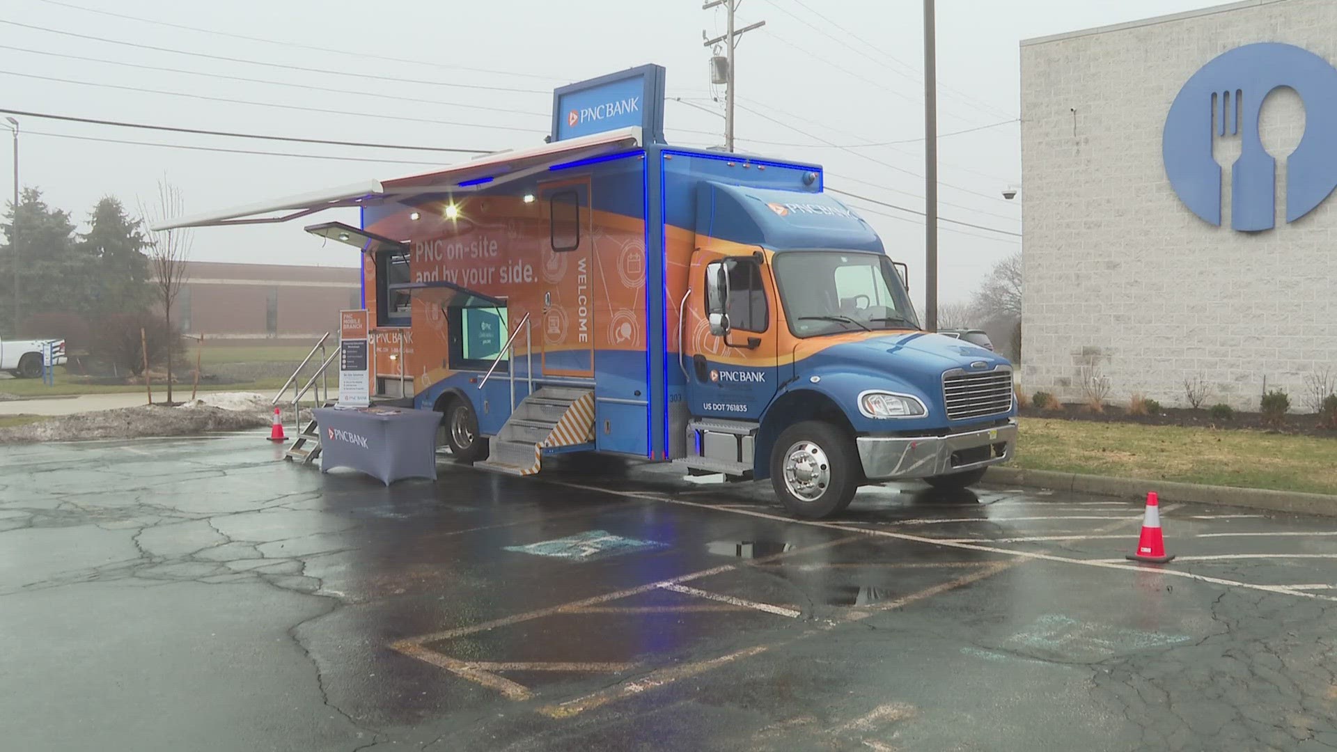 Cleveland is one of nearly a dozen cities to host a PNC mobile branch in the United States.