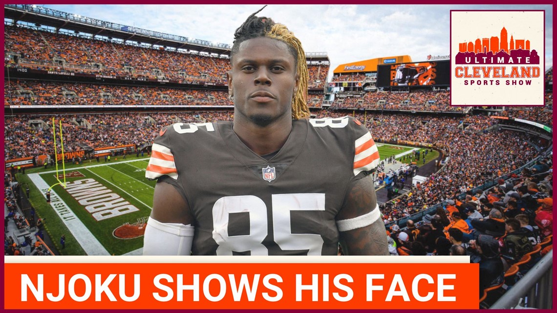 Browns TE David Njoku Reveals His Face After Firepit Accident. | Wkyc.com