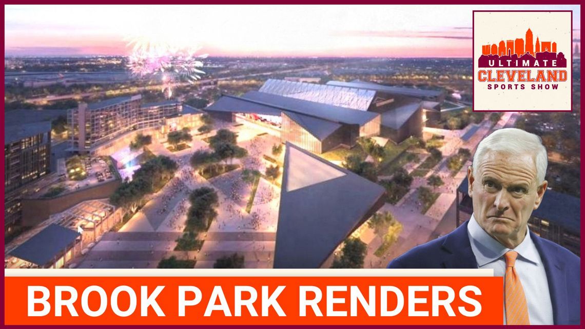 NEW Cleveland Browns Stadium Render Leak: Brook Park Coming Sooner Than ...