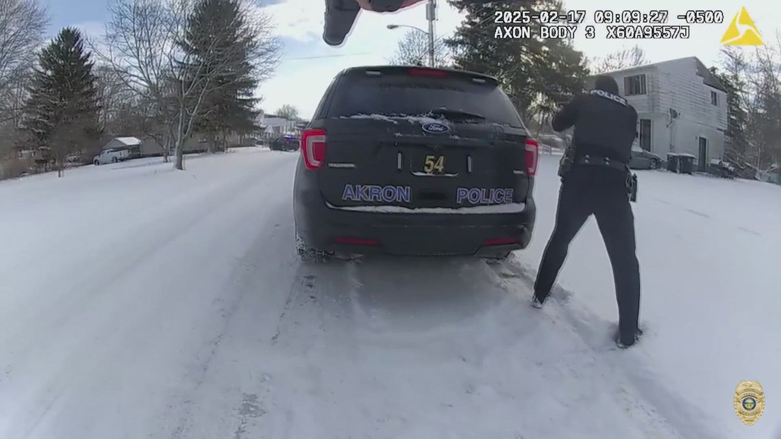 Akron police release body cam footage of fatal shooting