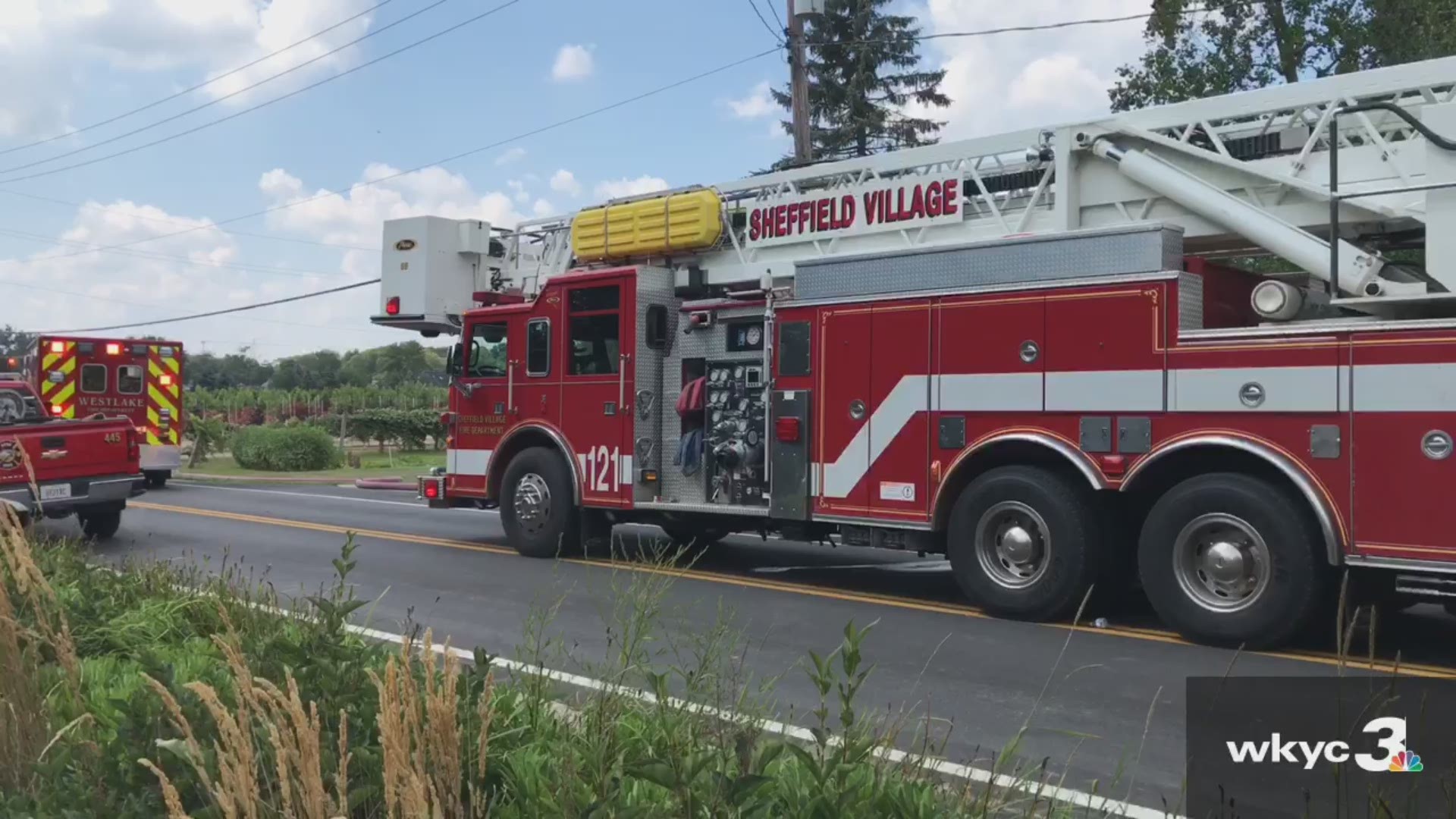 Gas leak causes fire at Avon home | wkyc.com