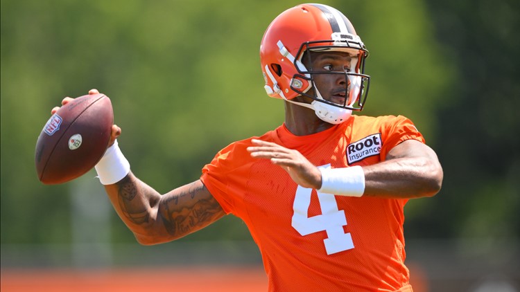 Browns, QB Deshaun Watson head into second camp with suspension in past,  raised expectations - The San Diego Union-Tribune