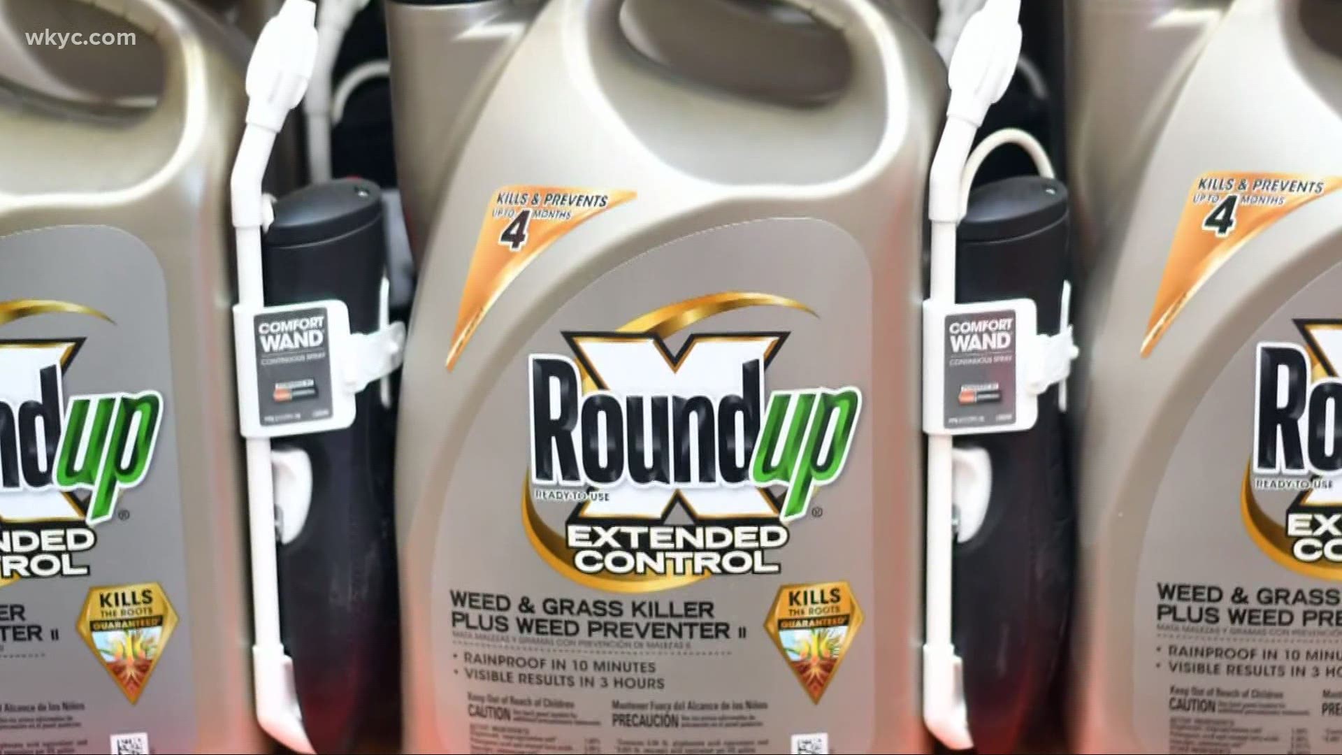 The lawsuit was over weedkiller Round-up.  A school groundskeeper claimed the weed-killer caused his non-Hodgkin's lymphoma.