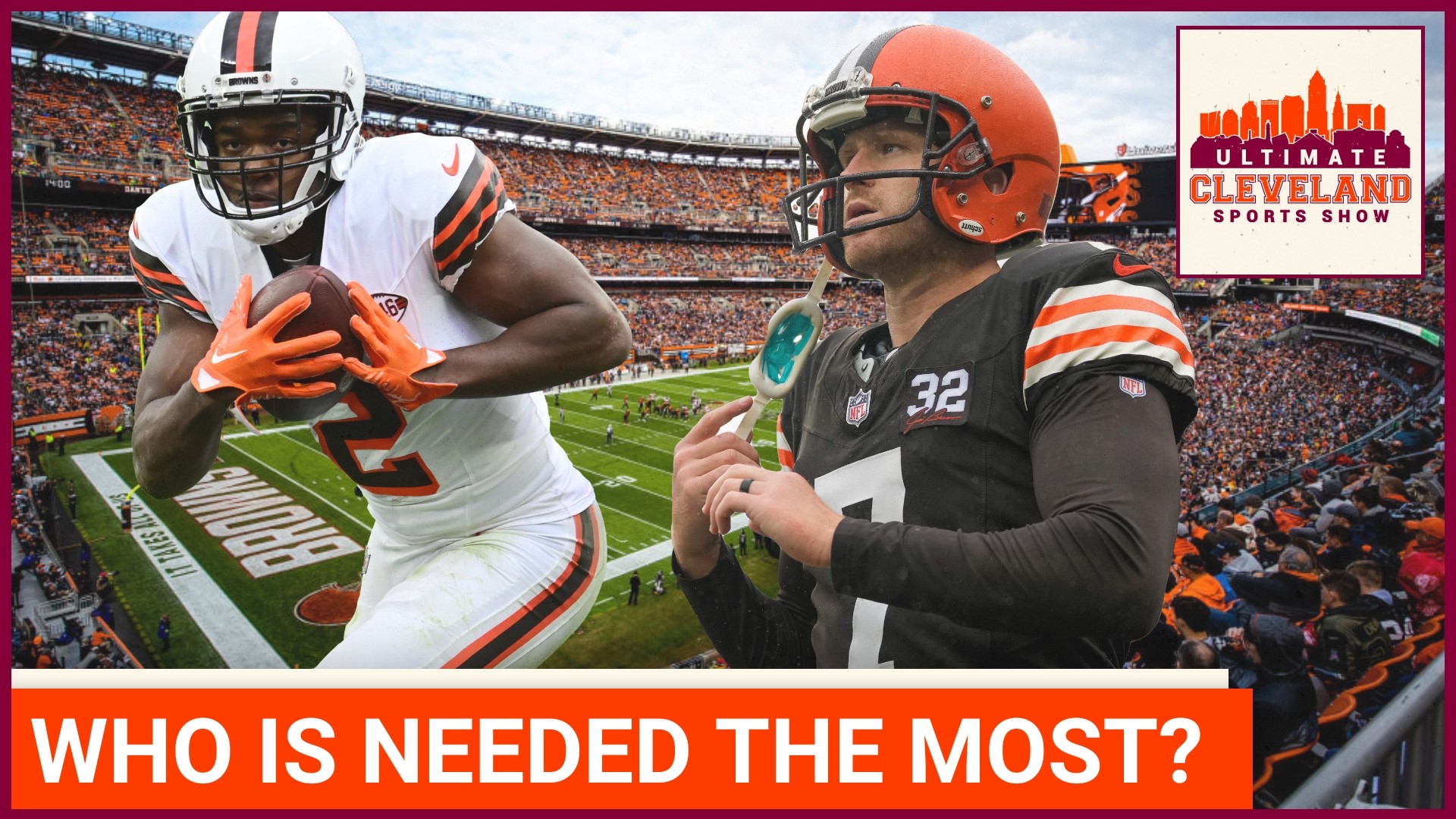 The Cleveland Browns have been plagued by injury all season but with the playoffs on the horizon who is most needed back on the roster to help the Cleveland Browns