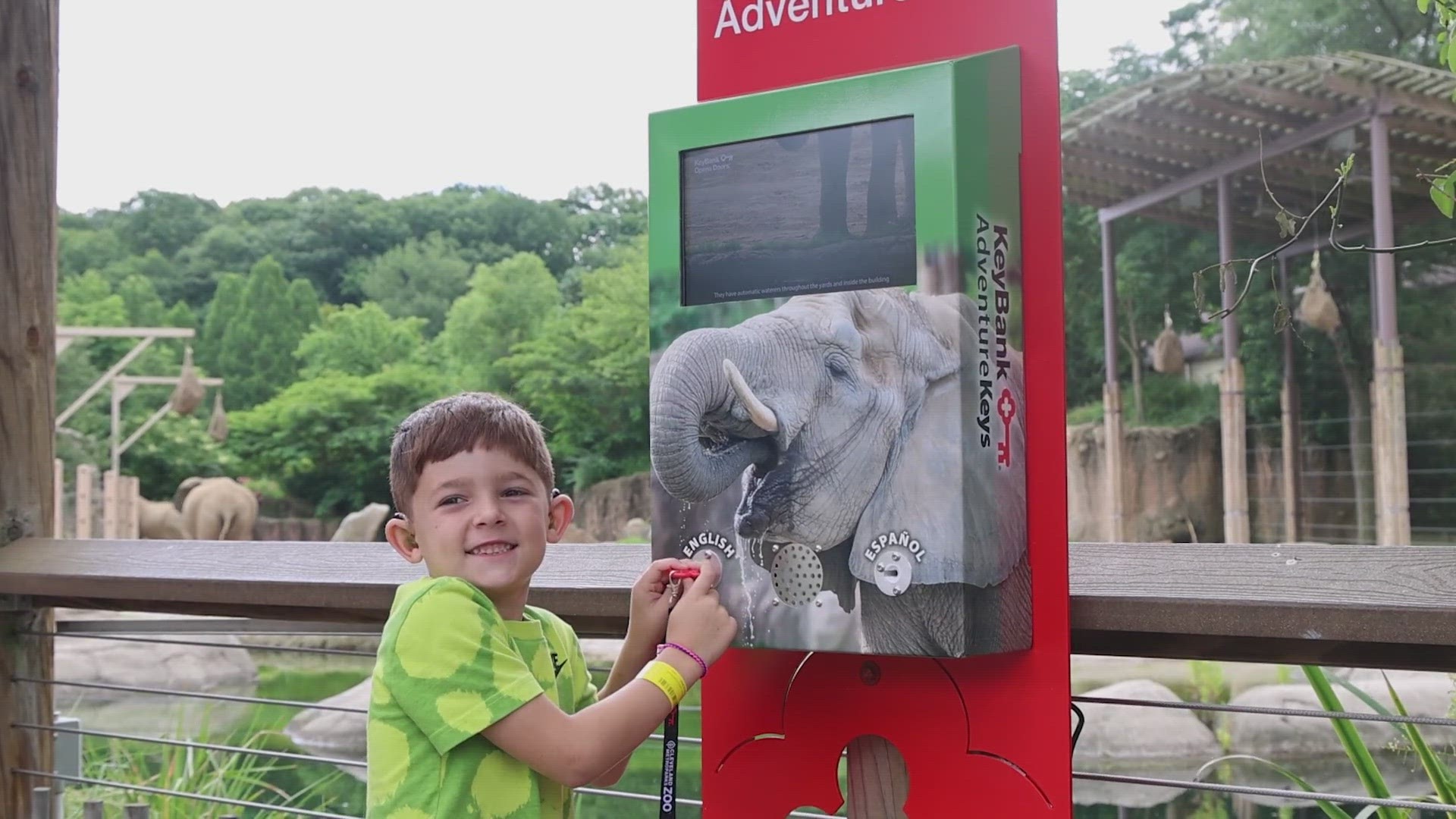 The new AdventureKeys program will debut at the opening of the zoo’s new Susie’s Bear Hollow habitat on Friday. Aug. 25.