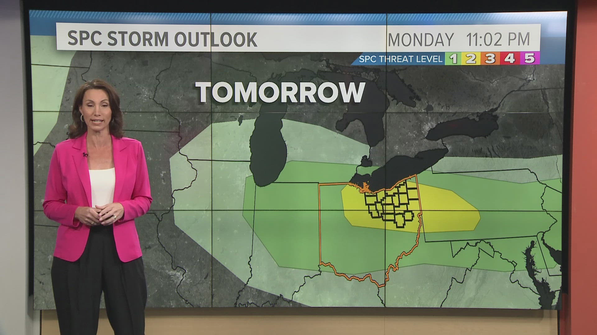 Weather Impact Alert: Northeast Ohio could see strong to severe storms ...