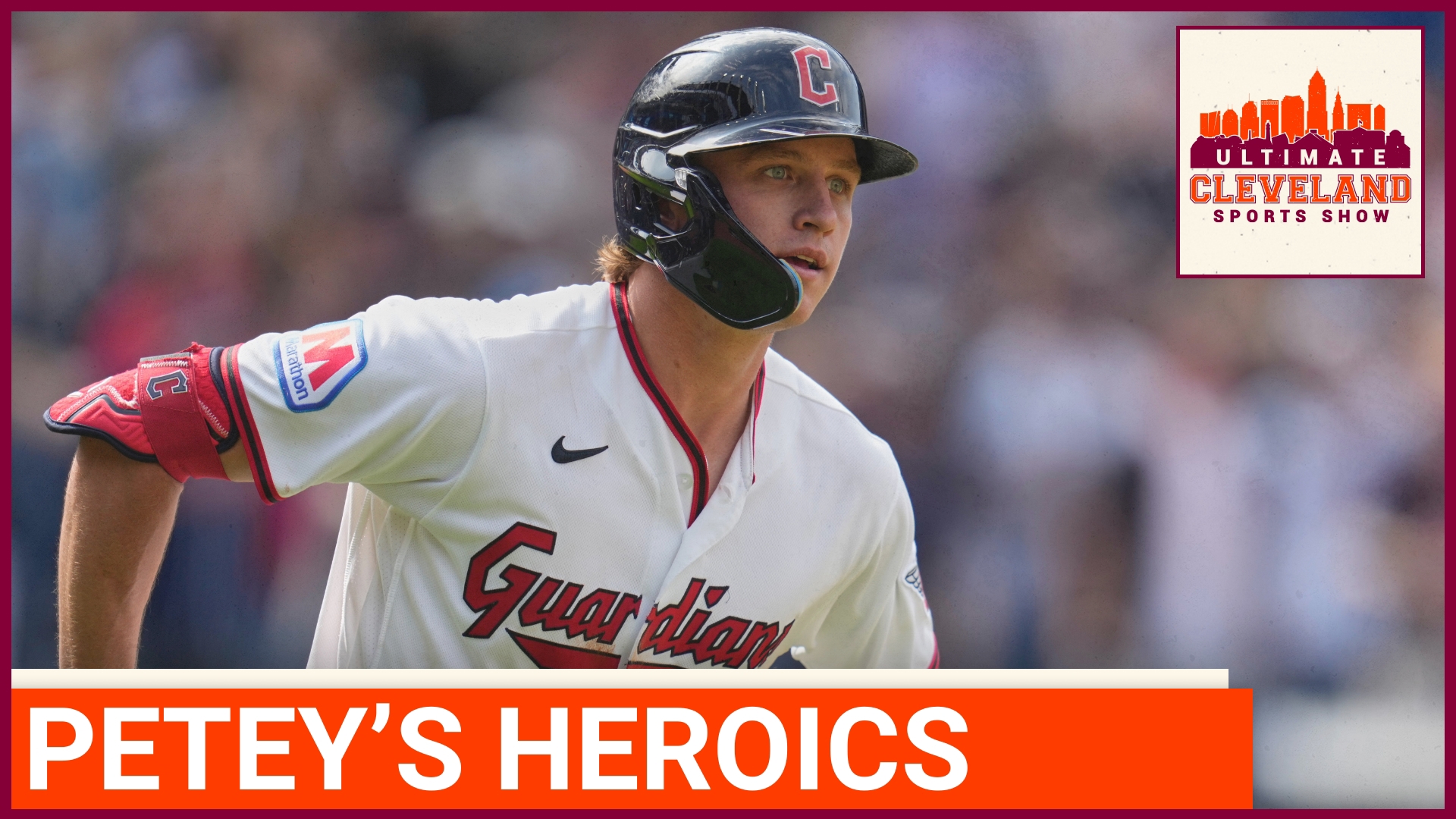 Petey Halpin's GAME-WINNING HOME RUN moves the Cleveland Guardians into ...