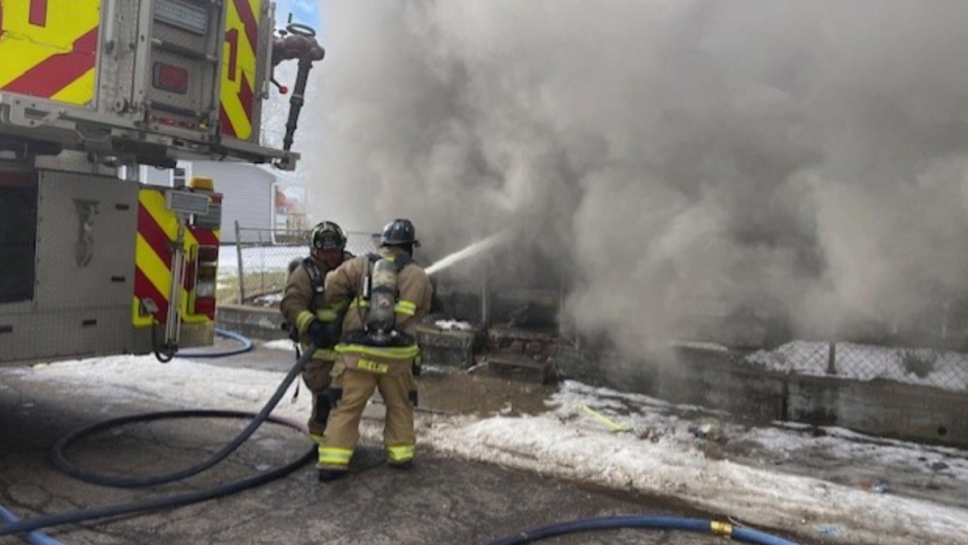 Woman hospitalized, dog dies in Canton house fire | wkyc.com