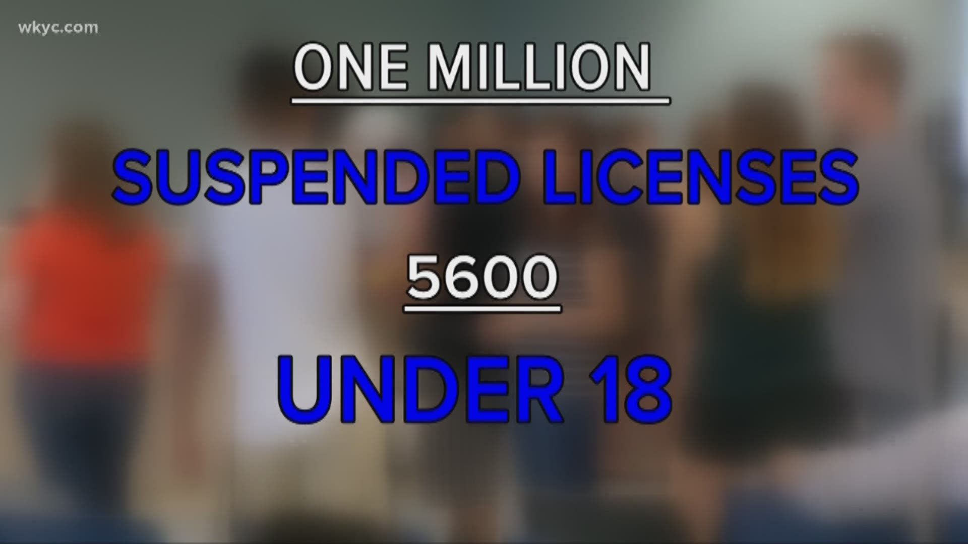 Teenagers highly impacted by license suspension in Ohio
