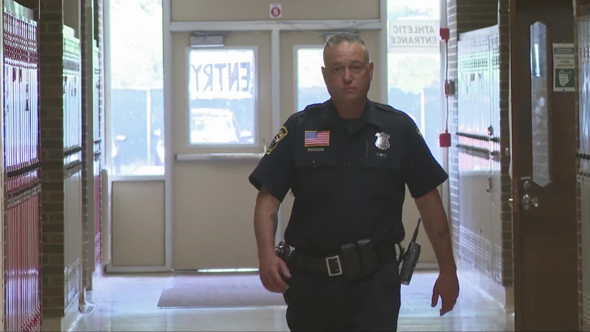 The school resource officer in Parma has over two decades of law enforcement experience under his belt.