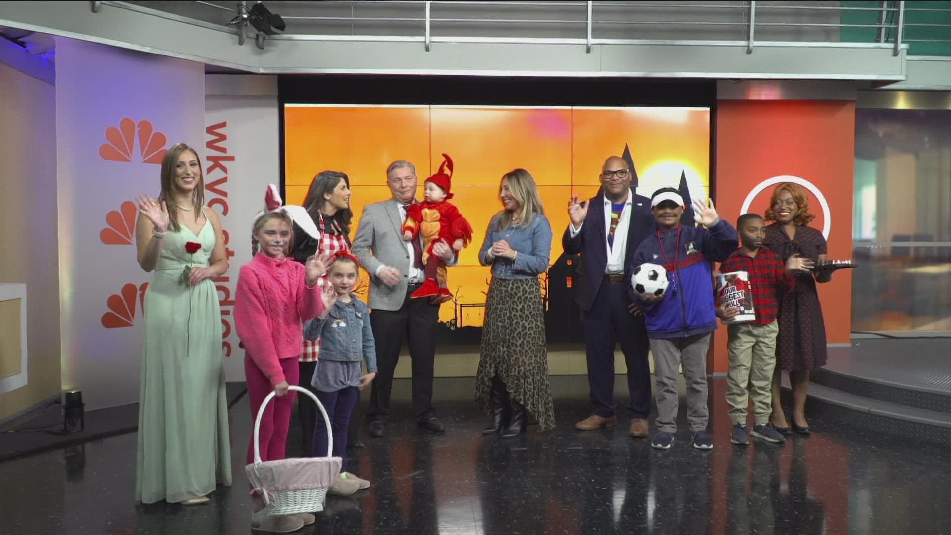 3News Style Contributor Hallie Abrams shares some easy and creative costume ideas with some help from our extended WKYC family.