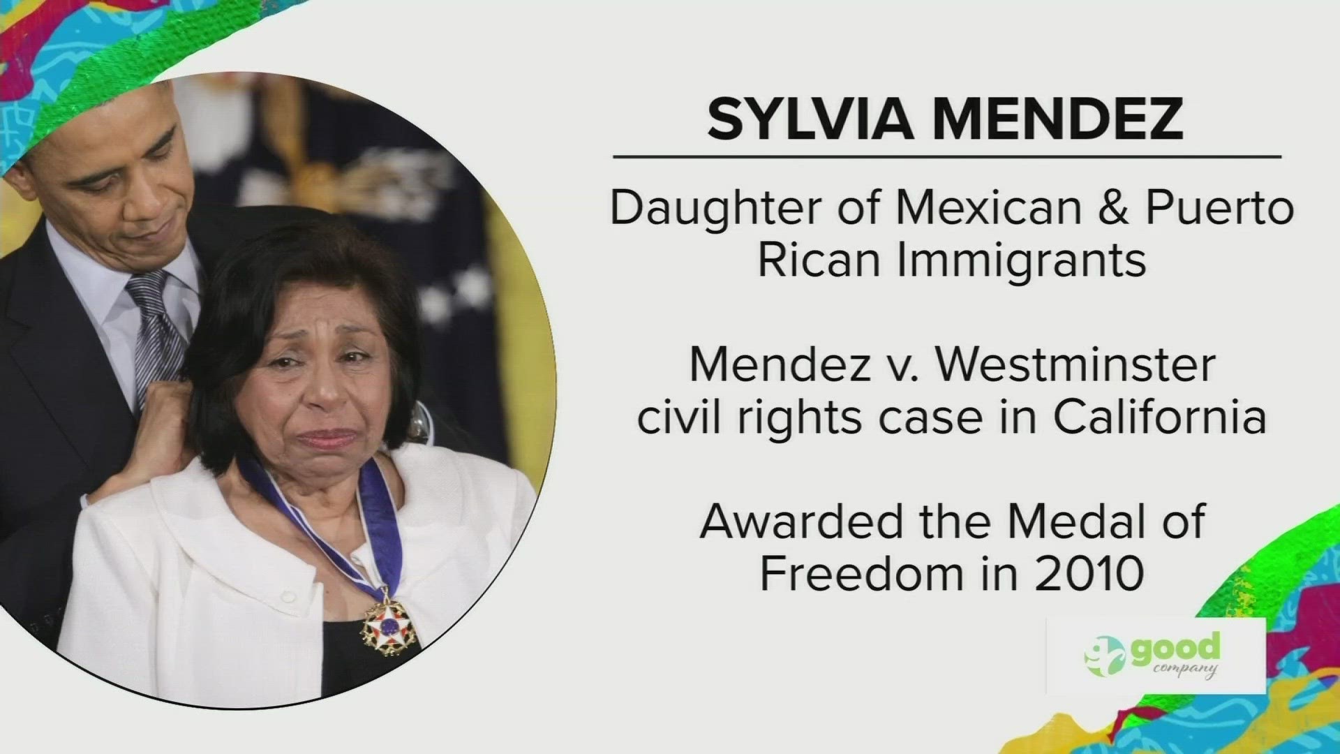 Hollie tells us about Sylvia Mendez, who was the center of a landmark 1946 decision regarding school desegregation.