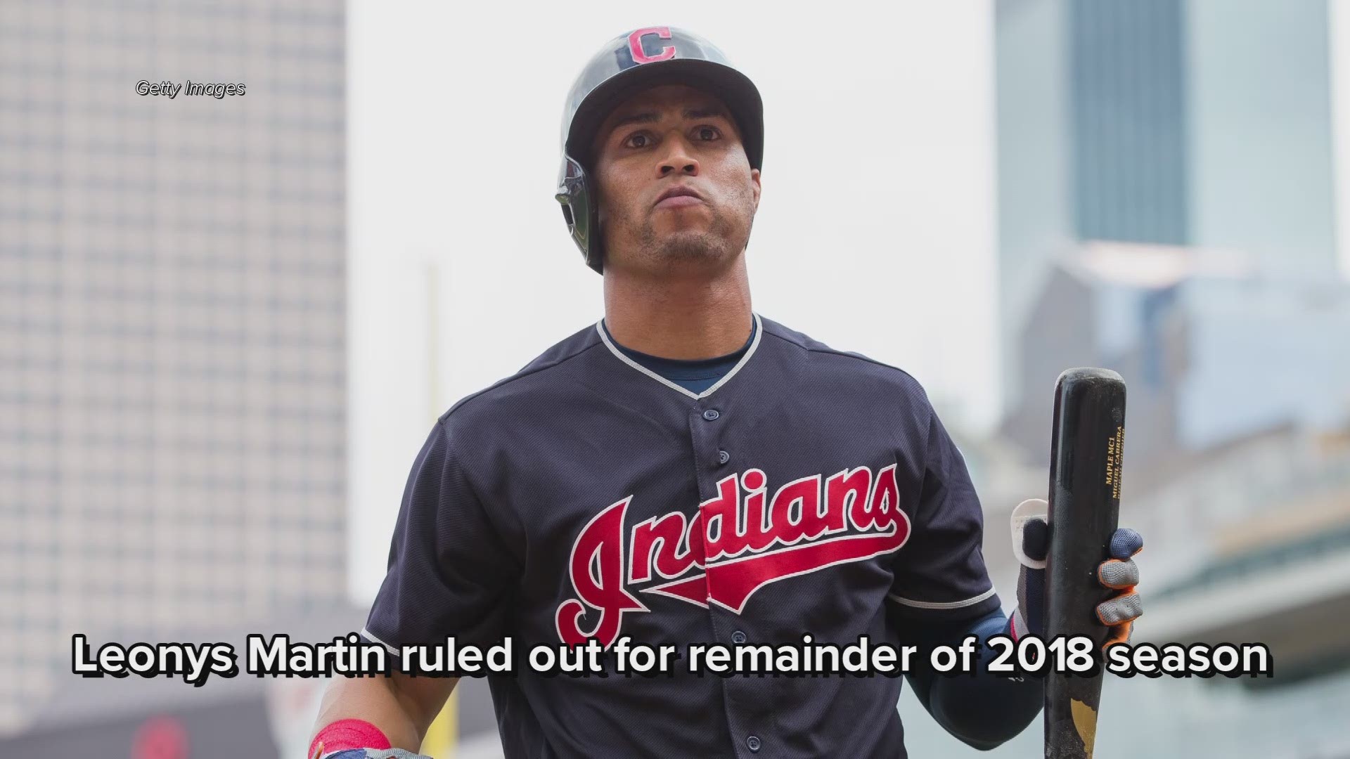 Cleveland Indians OF Leonys Martin ruled out for remainder of 2018 season