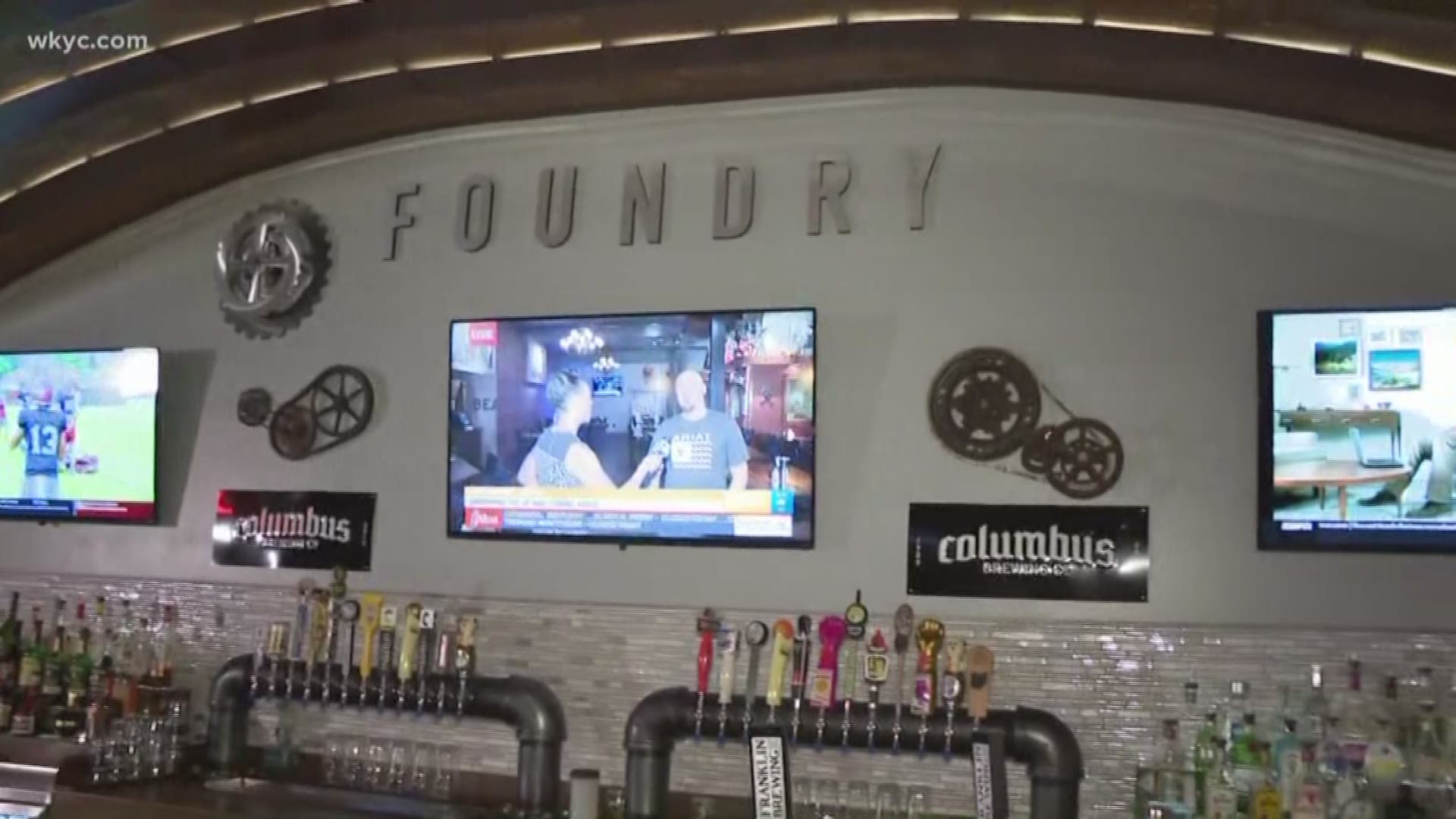 Aug. 29, 2018: WKYC's Dorsena Drakeford gives us an inside look at the Foundry restaurant in Elyria.
