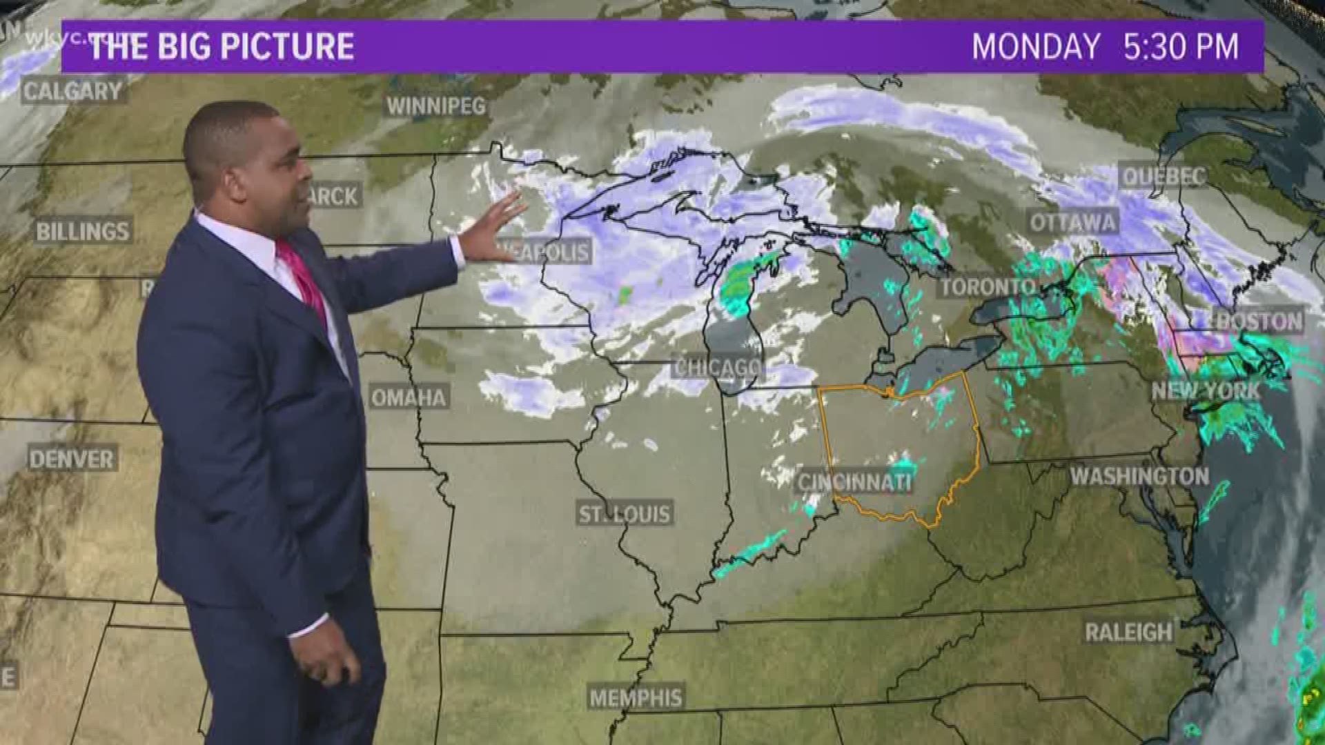 6 p.m. weather forecast December 30, 2019 | wkyc.com