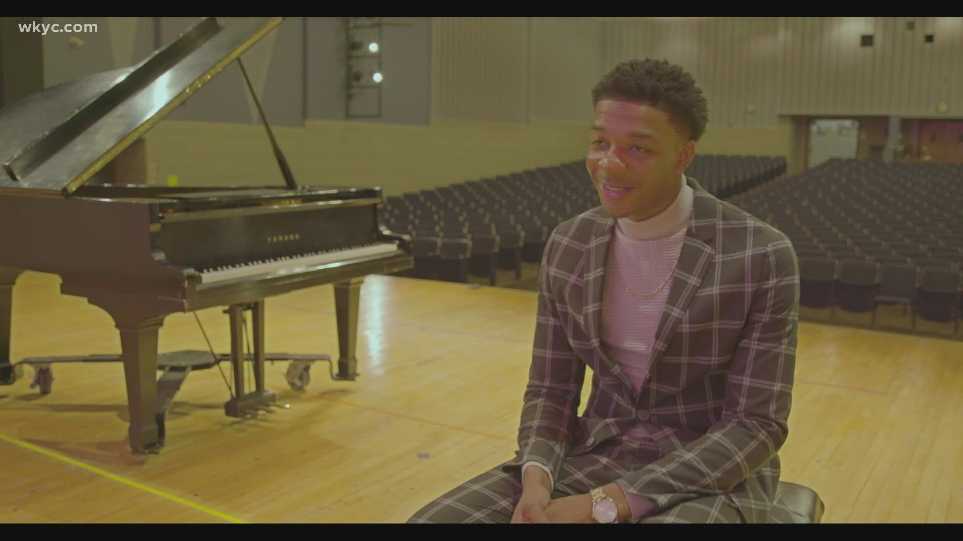 At just 22 years old, the Akron native is already poised for national success. He's currently competing on the famed Apollo Theater's "Amateur Night at the Apollo."