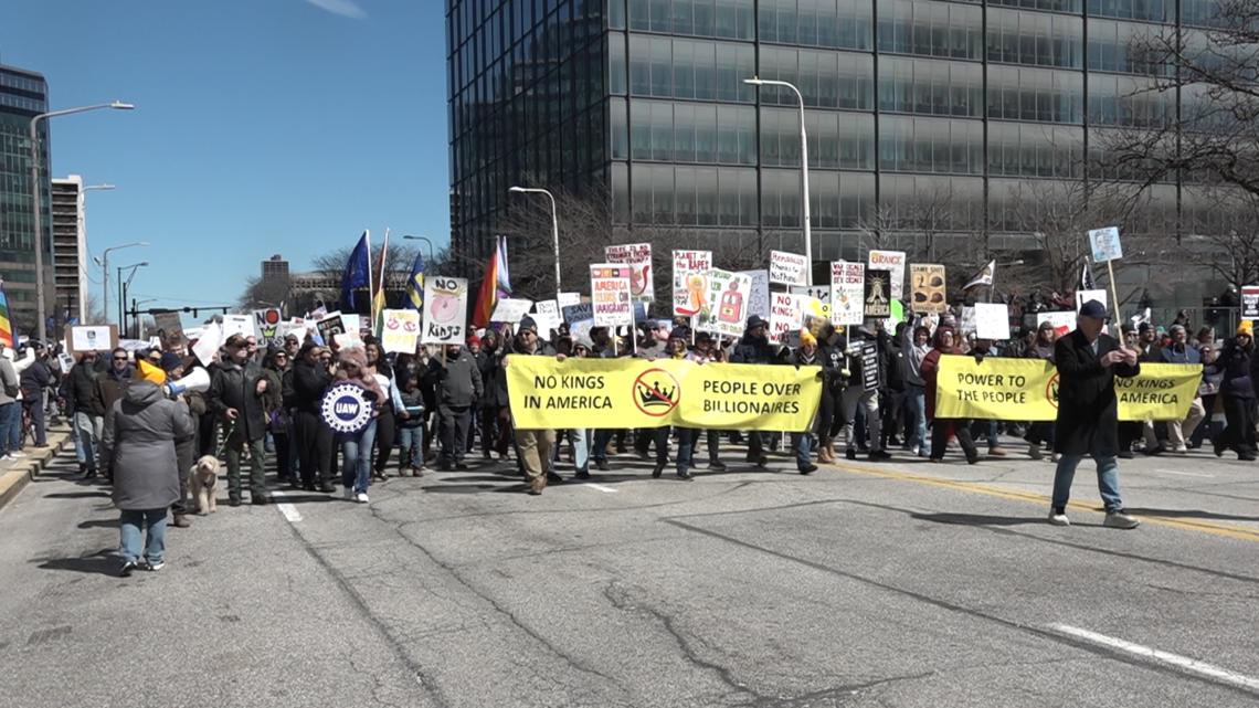 Video of 'No Kings' protests held in Ohio: Rallies in Cleveland, Akron, Medina and more show opposition of President Trump