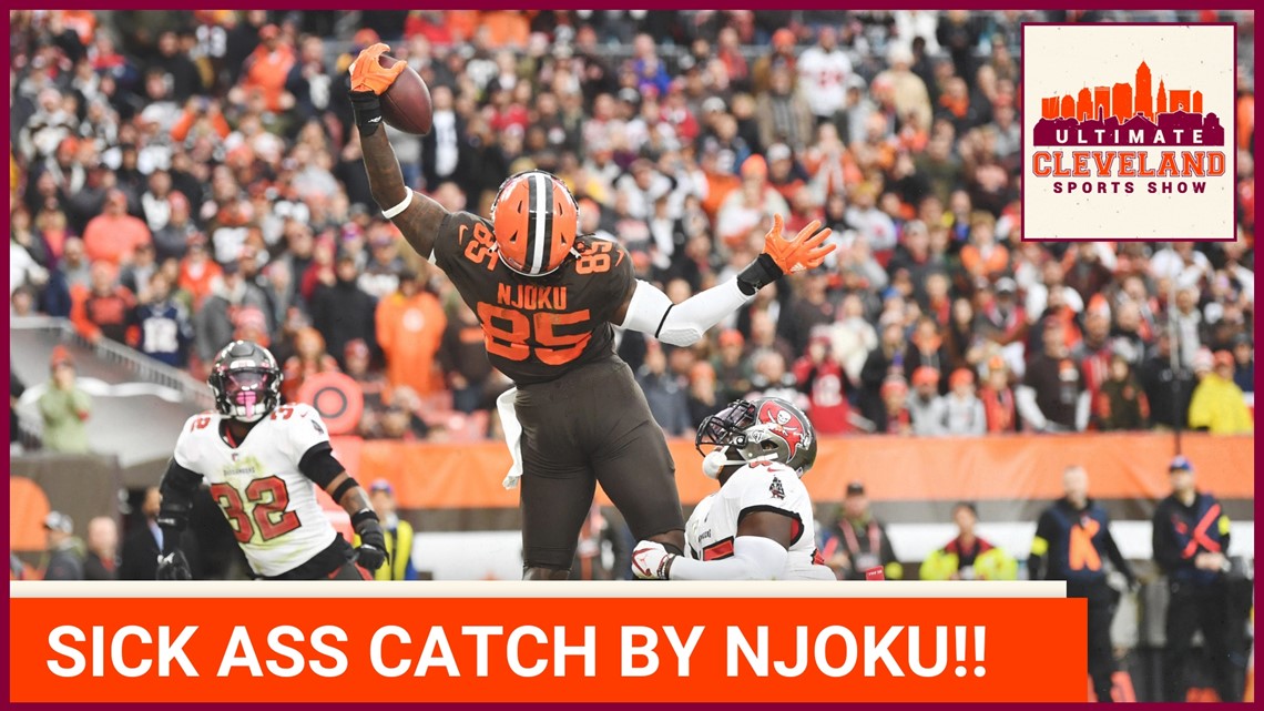 Watch David Njoku make possibly the Browns' catch of the year to tie the  game vs. the Buccaneers 