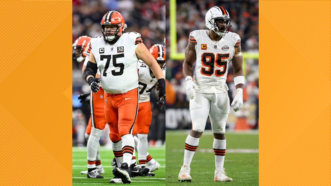 PFWA Honors Cleveland Browns' Myles Garrett And Joel Bitonio | Wkyc.com