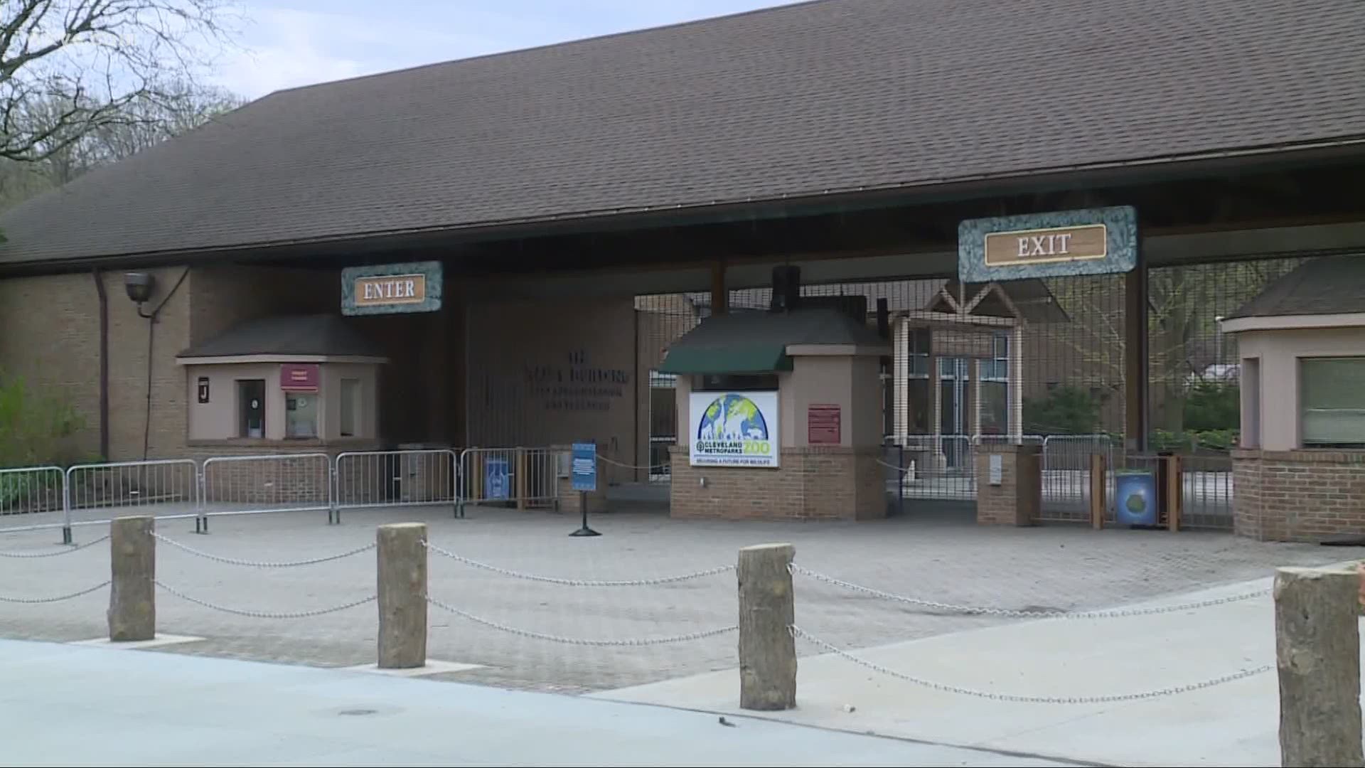 many of you have been asking us for an update about the animals and when Cleveland Metroparks Zoo might reopen. Romney Smith, takes us behind-the-scenes tonight.