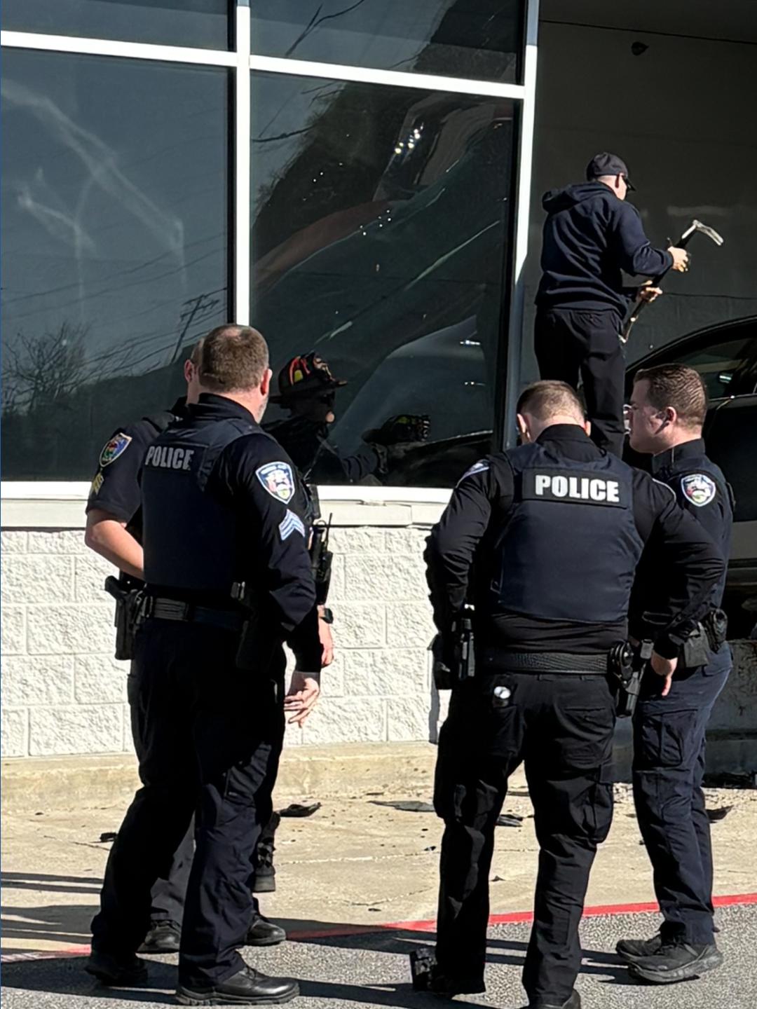 Car goes airborne, crashes into Walmart store in Medina Township: See ...