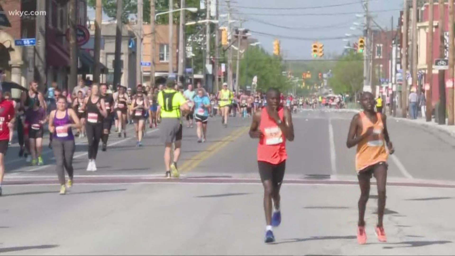 Edwin Kimaiyo wins 2019 Cleveland Marathon after overtaking lead in final miles of race