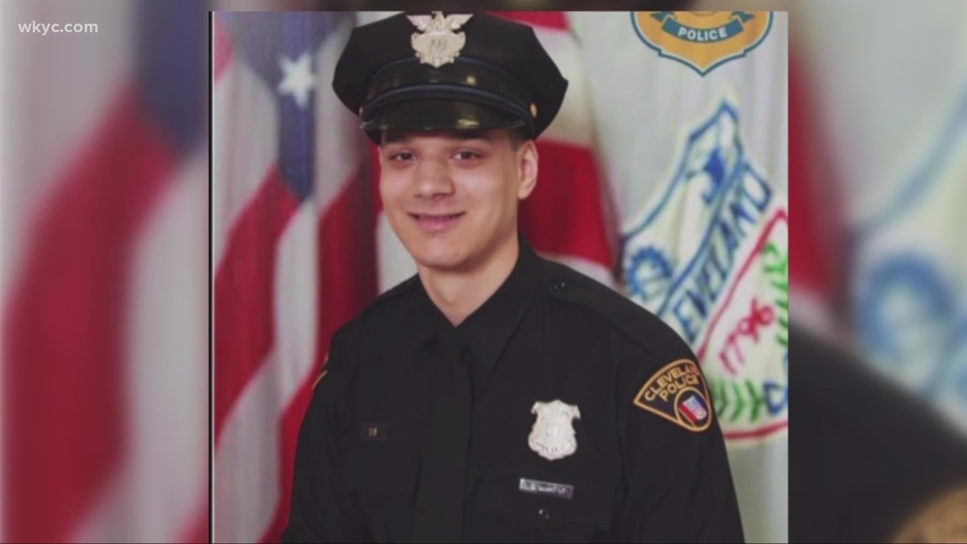 The Cleveland Division of Police has released video showing the arrest of an 18-year-old woman who has since been charged with the murder of Officer Shane Bartek.