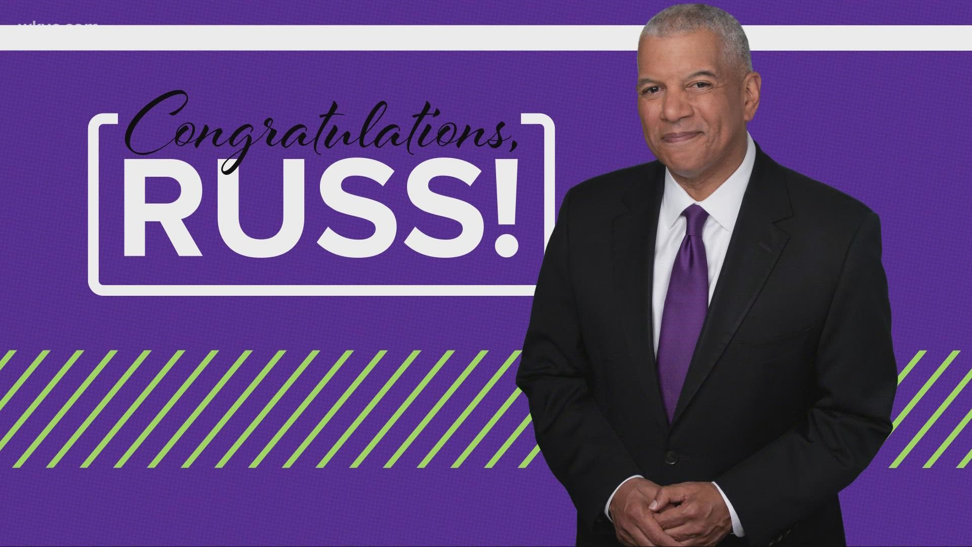 We are taking a little time out to celebrate our very own, Russ Mitchell -- and his 10 years here at WKYC.
