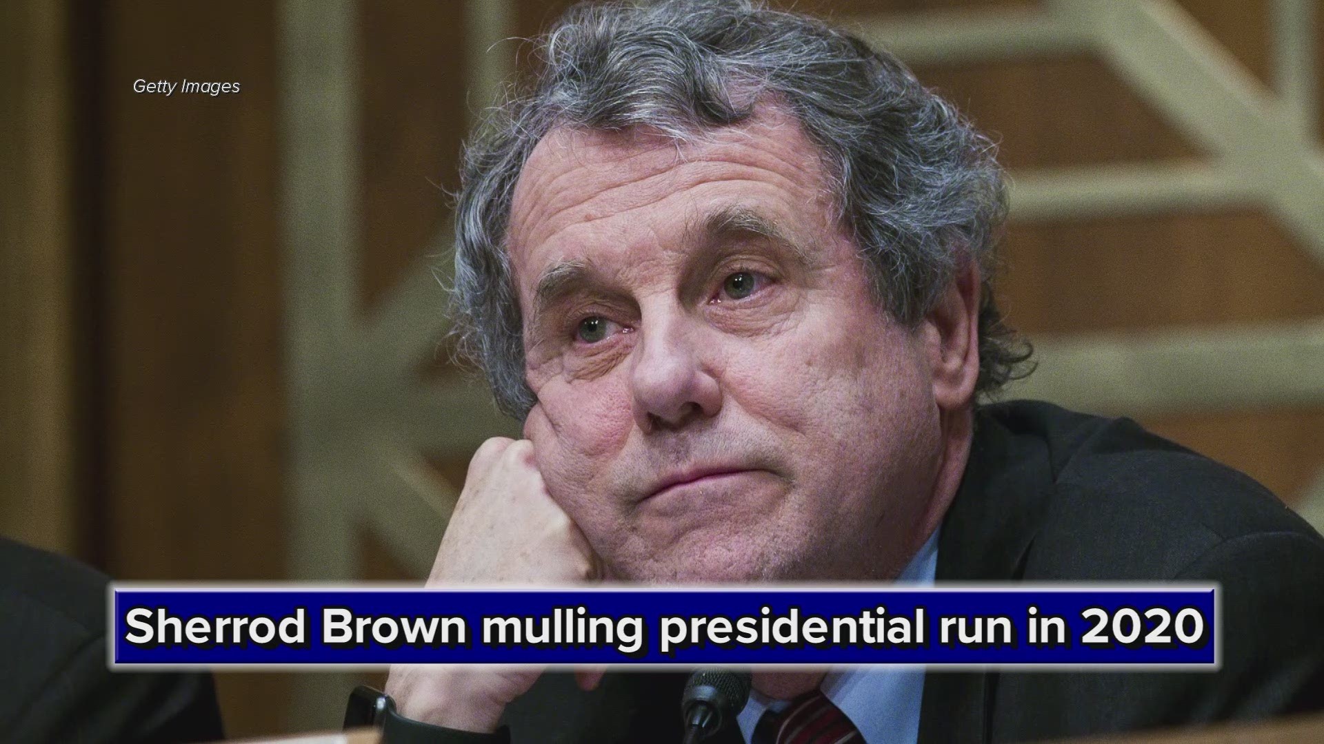 Sen. Sherrod Brown says he will consider 2020 presidential run