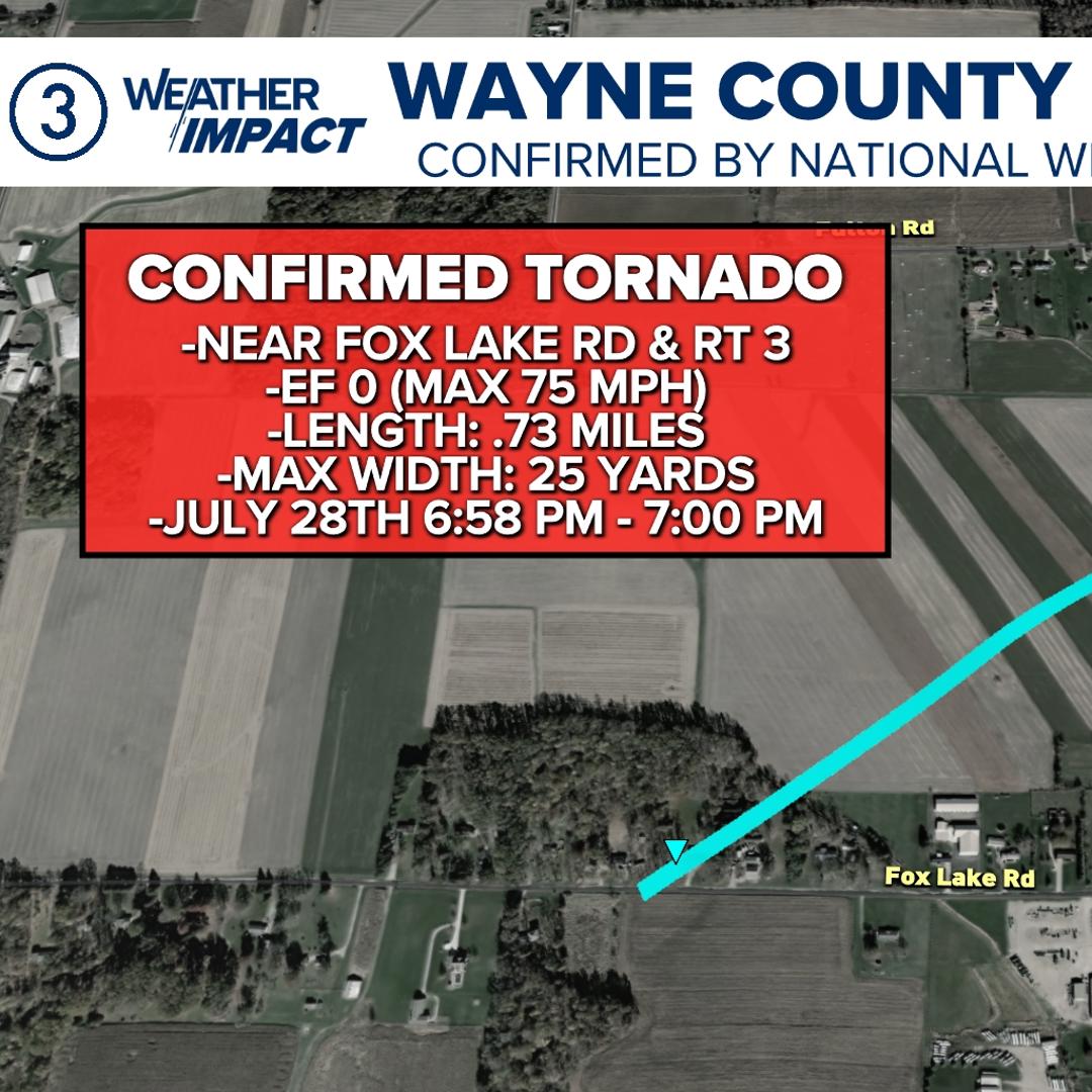 EF0 tornado touched down in Wayne County, NWS confirms | wkyc.com