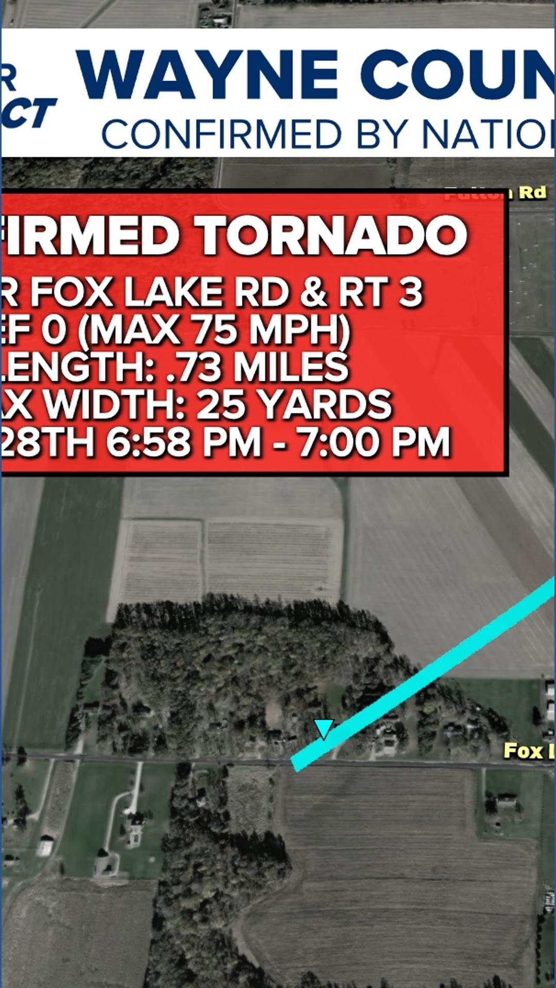 EF0 tornado touched down in Wayne County, NWS confirms | wkyc.com