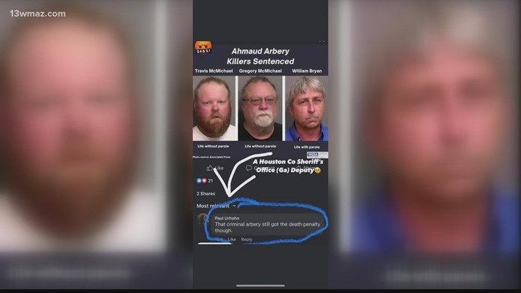 Ahmaud Arbery's father shocked to hear about Houston County deputy's Facebook comment