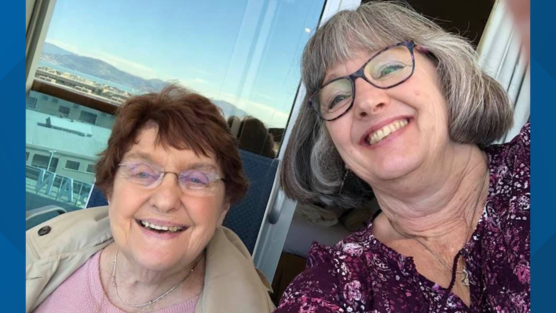 Jane Wilson says a 15-day cruise with her mom on the Grand Princess came to an unexpected ending