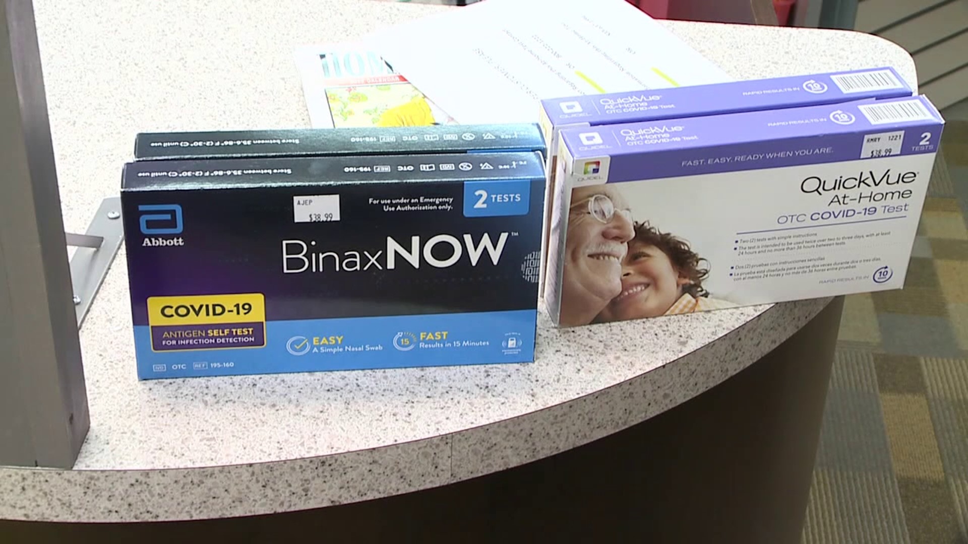 Before you open the COVID-19 at-home test kit box, poison control centers are cautioning people about a potentially toxic liquid in some kits.