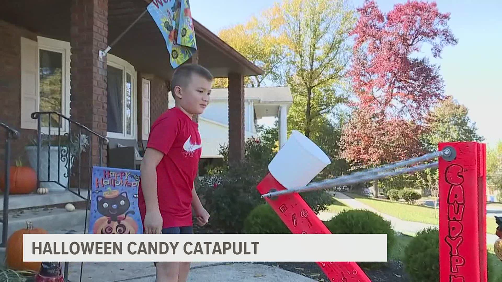 Candy Catapult Launches Your Kids Treats No Tricks Wkyc Com