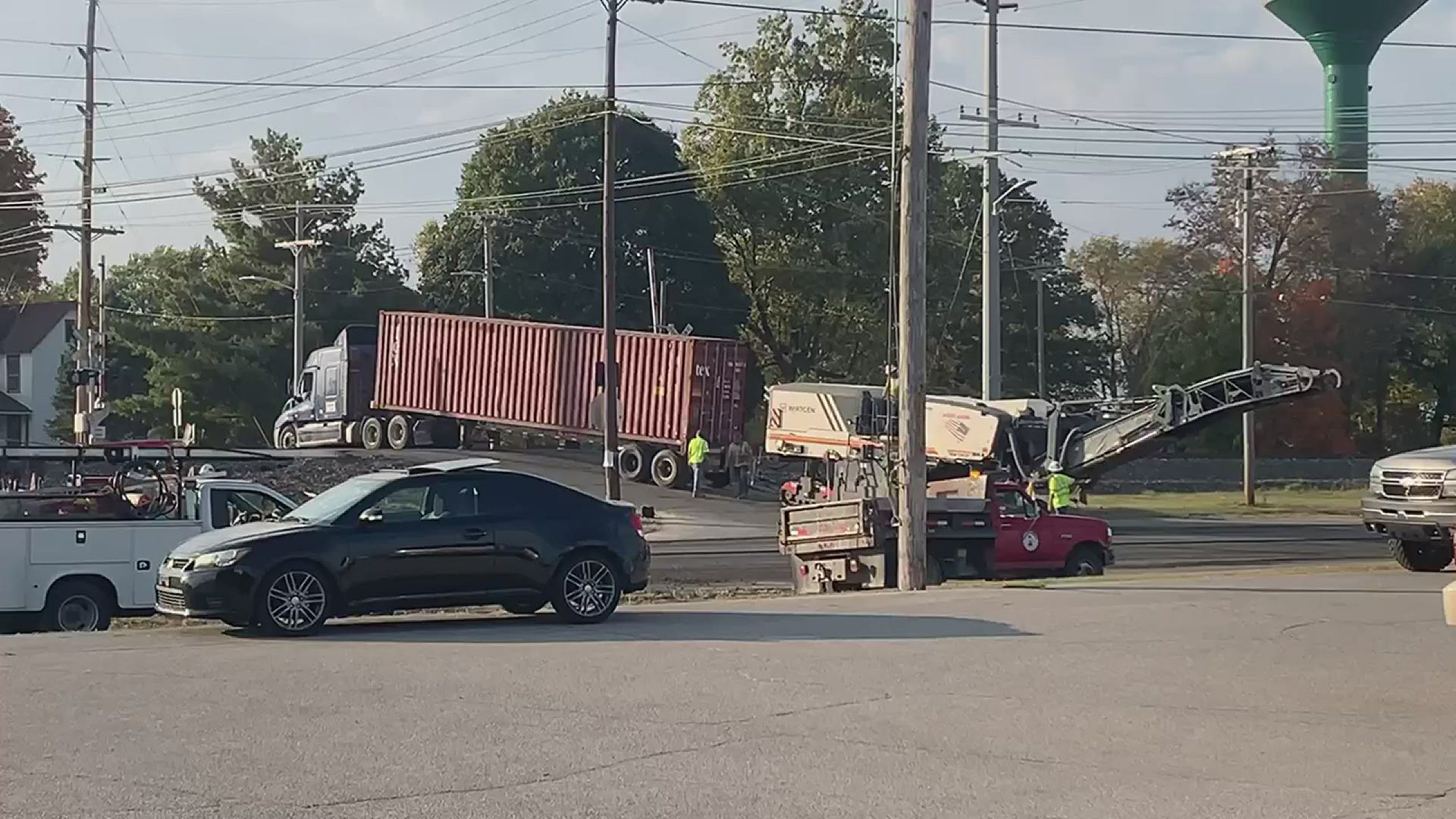 Video of a train crashing into a semi near Pendleton, Indiana on Friday, Oct. 9, 2020.

Courtesy: Shawn Gregg