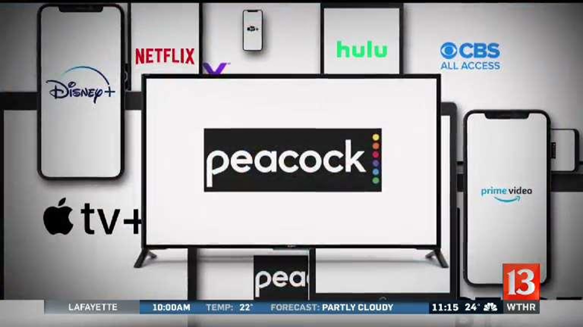 Peacock streaming service