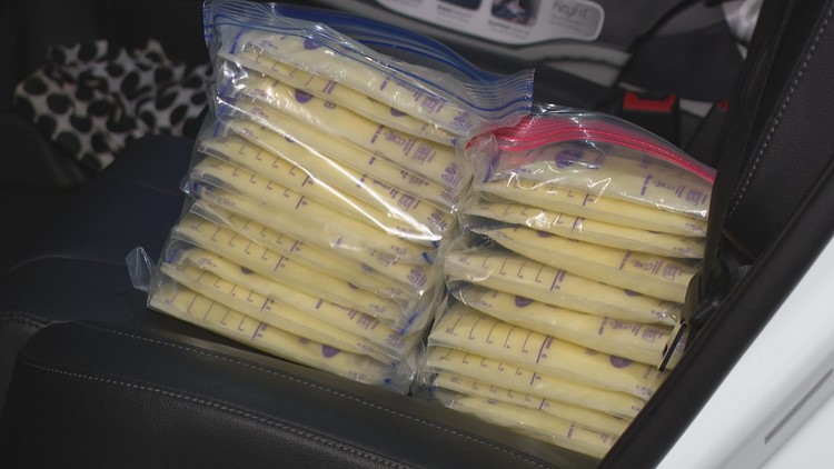 Parents struggling to find breast milk donations