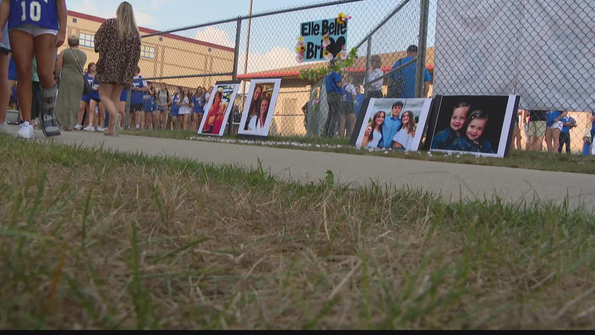 Family, friends and the community gathered at Hamilton Southeastern High School Friday evening.