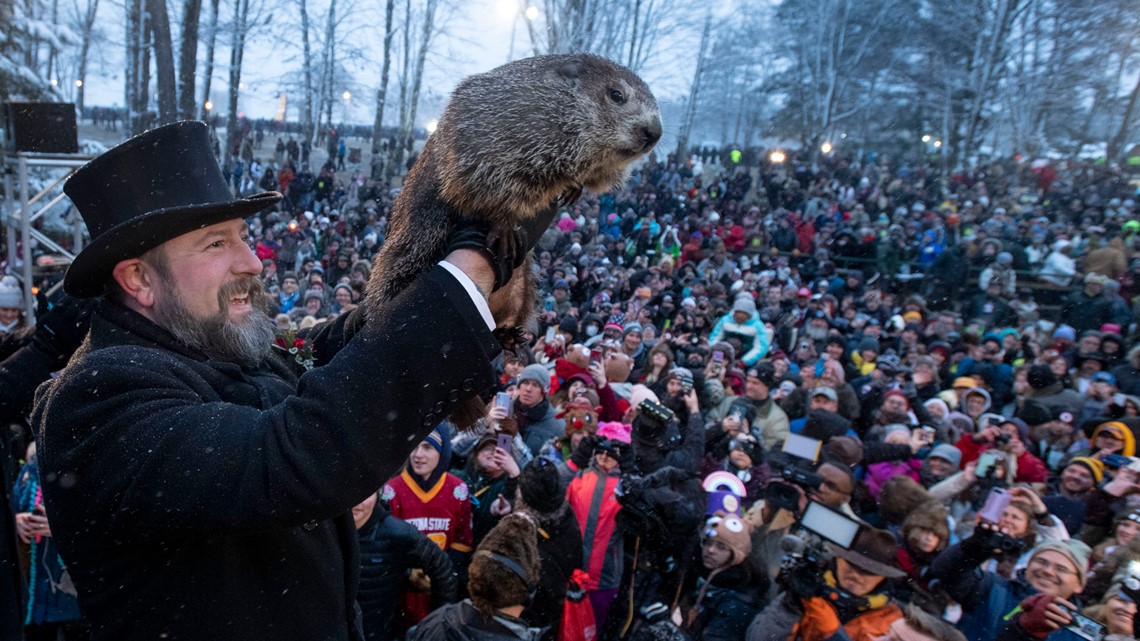 Groundhog Day How Many Times Has The Groundhog Seen His Shadow Wkyc Com