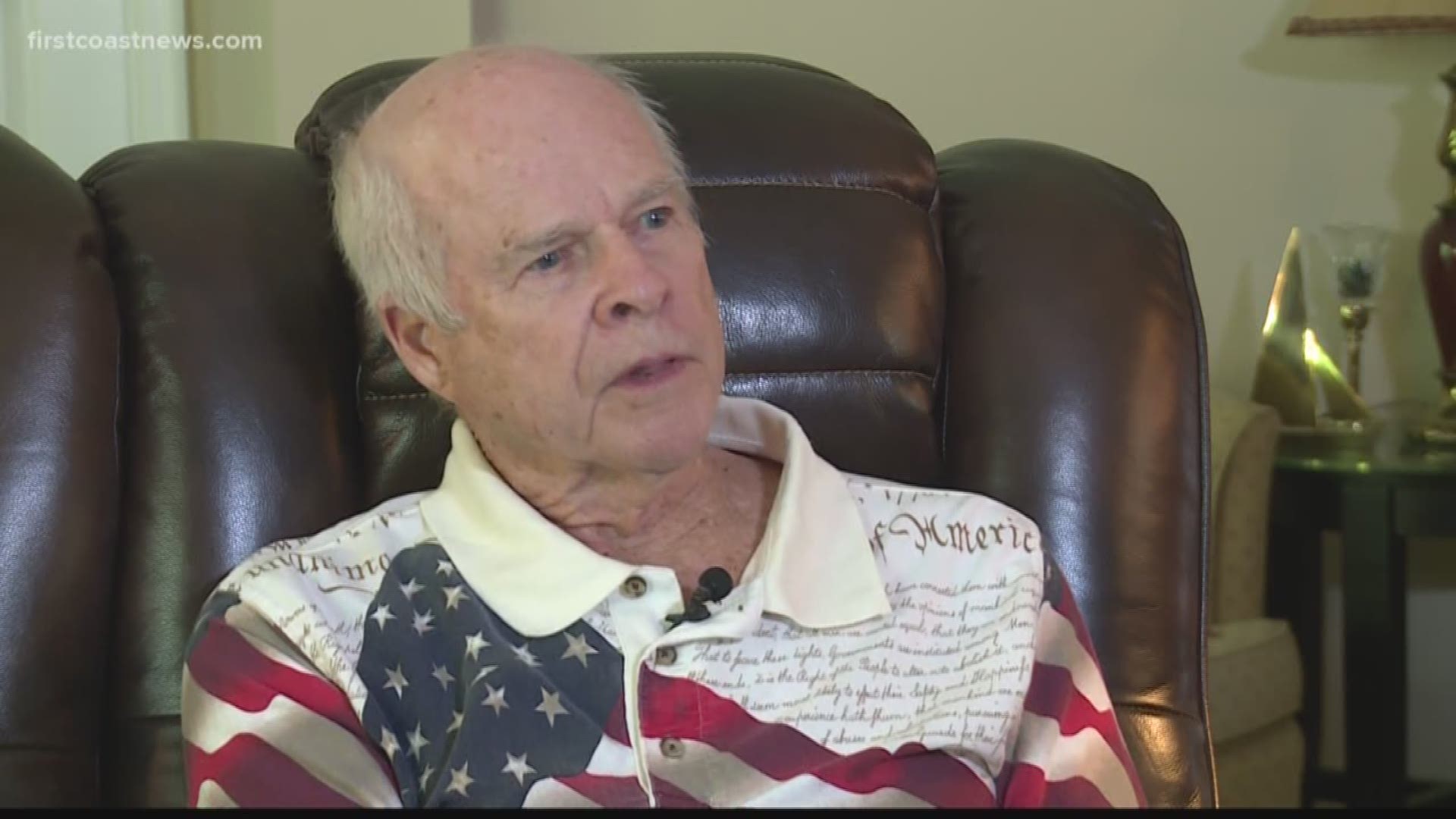 A fight began seven years ago over where the American flag can be placed on a local Air Force veteran's property.