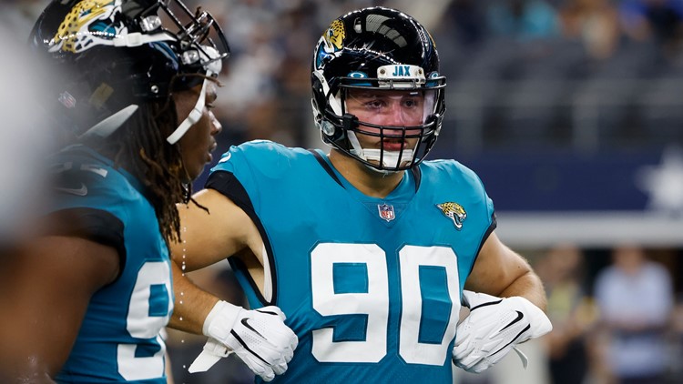 Jaguars Uniform Tracker on X: TEAL in Houston! The #Jaguars will