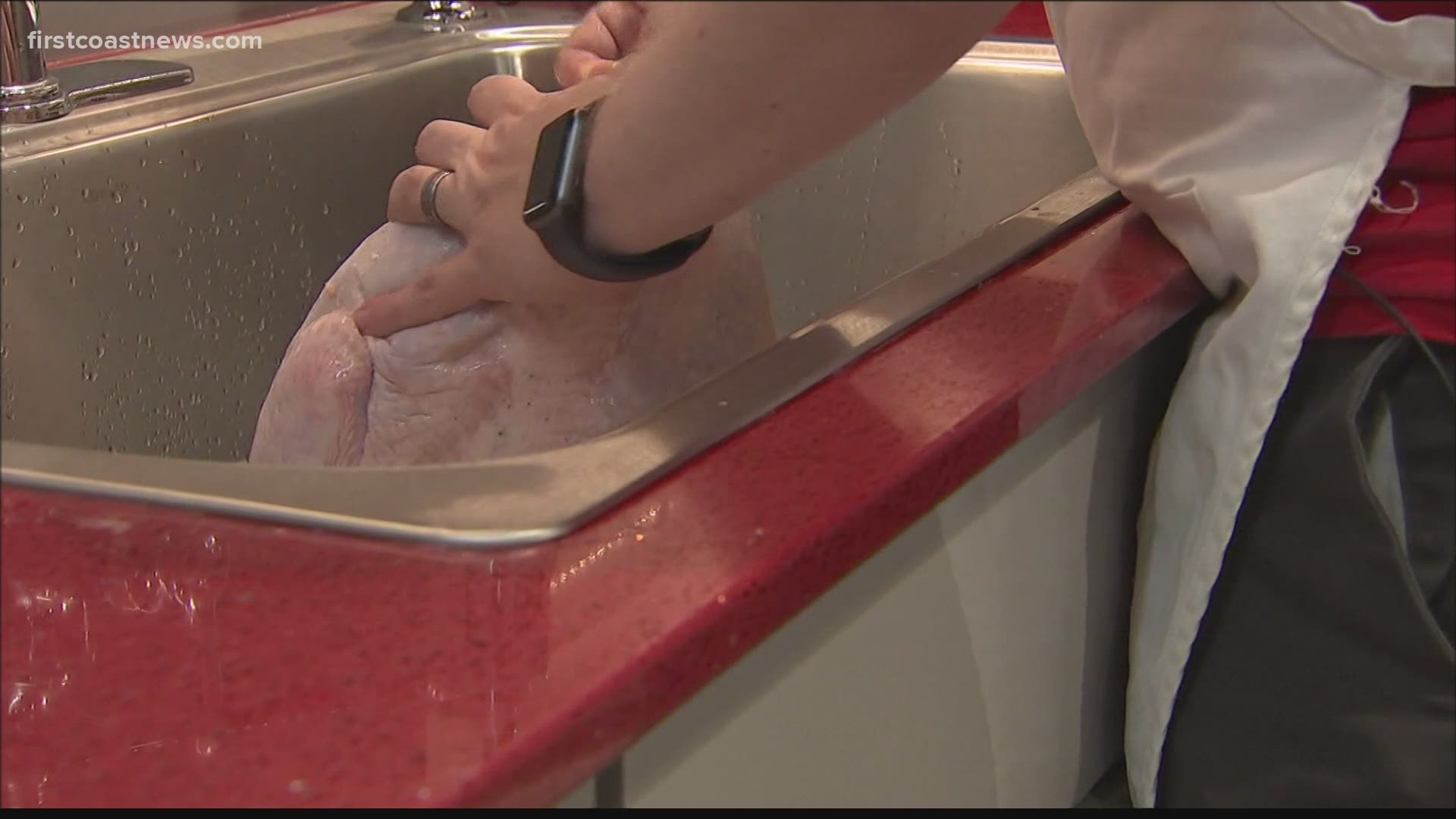 If you forgot to put the bird in the fridge, there's a way you can defrost it without ruining dinner.